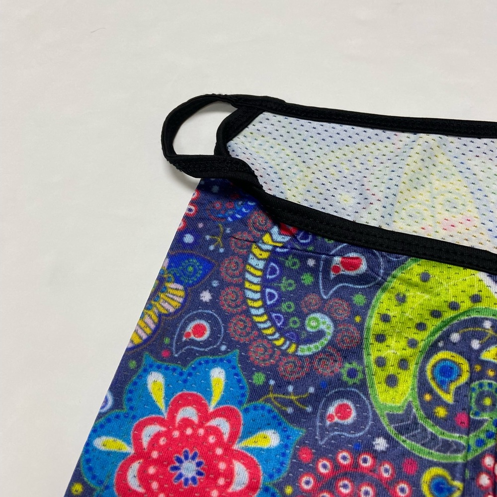 Colorful Paisley Mask - Picture 7 of 10